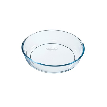 PYREX CRISTAL: MOLDE REDONDO Ø26cm. (2 1Ltrs.) Ref.1040905