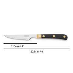 ARCOS: CUCHILLO CHULETERO PRO - Remaches Laton - Ref.375000