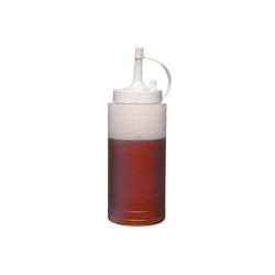 PERA BIBERON PARA SALSAS: DISPENSADOR Transparente 125ml. Ref.61912