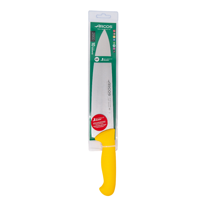 ARCOS SERIE INYECTADA: AMARILLO CUCHILLO COCINA Ref.292200