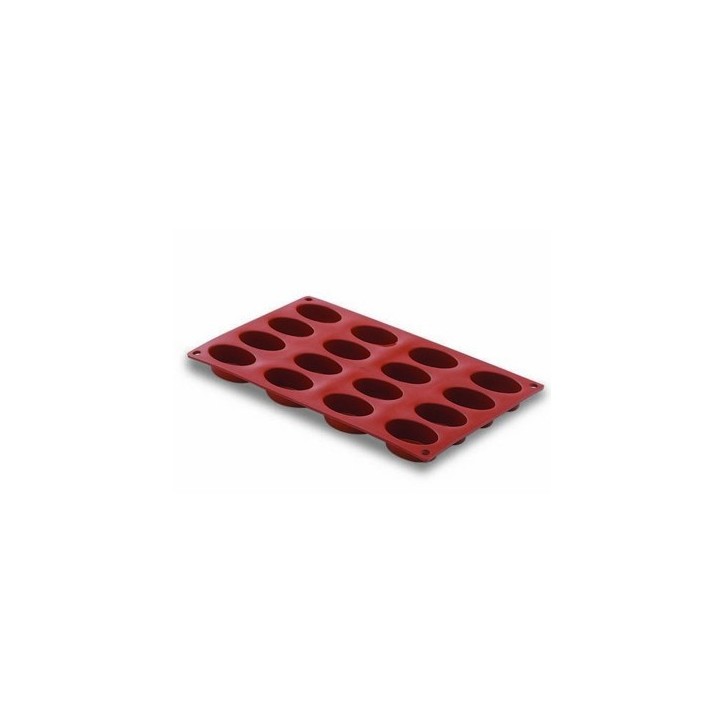 MOLDE SILICONA LACOR: PLANCHA OVAL 16 CAVIDADES Ref.66823