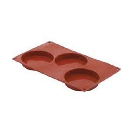 MOLDE SILICONA LACOR: PLANCHA  BASE ESPONJOSA 3 CAVIDADES  Ref.66830