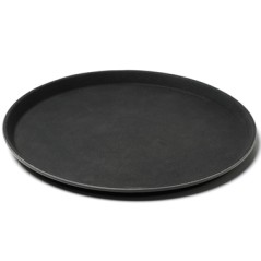 BANDEJA CAMARERO ANTIDESLIZANTE FIBRA DE VIDRIO Ø40cm. Ref.2602