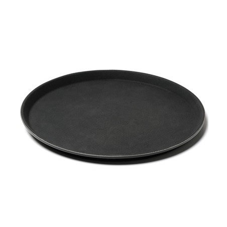 BANDEJA CAMARERO ANTIDESLIZANTE FIBRA DE VIDRIO Ø40cm. Ref.2602