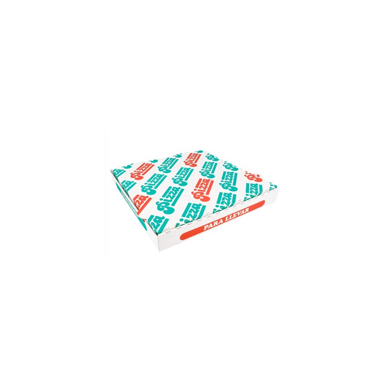 CAJA PIZZA MICROCANAL 26X26Xh3 5cm. (100uni.) Ref.148.27