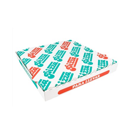 CAJA PIZZA MICROCANAL 26X26Xh3 5cm. (100uni.) Ref.148.27