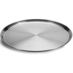 BANDEJA CAMARERO ACERO INOX Ø40cm. Ref.2510 1 - 4950