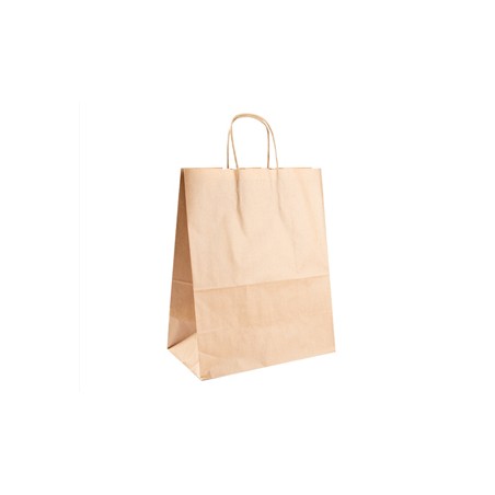 BOLSAS PAPEL: ASAS 26 14X32 MARRON KRAFT (250uni) Ref.109.20