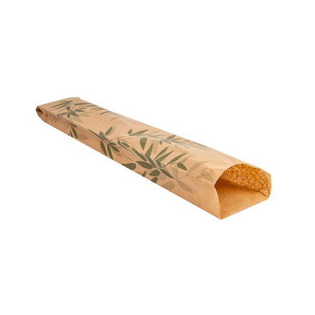 BOLSA PANADERIA BAGUETTE NATURAL KRAFT  9 4X54cm. (250Uds.) Ref.186.93