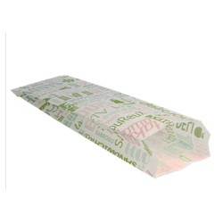 BOLSAS PAPEL: BAGUETTE PAROLE 9 4X30cm  (500uni.) Ref.229.22