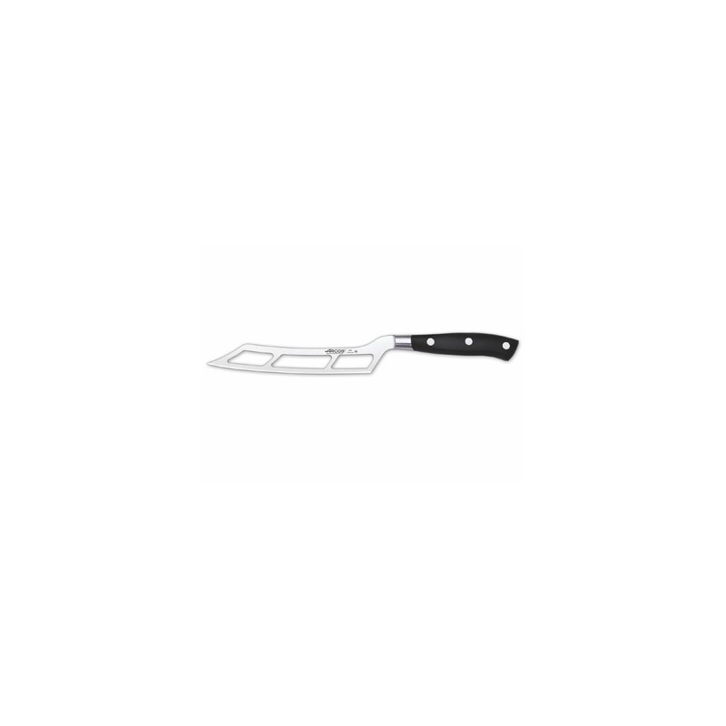 ARCOS SERIE RIVIERA NEGRO: CUCHILLO CORTA QUESO 145mm. Ref.232800