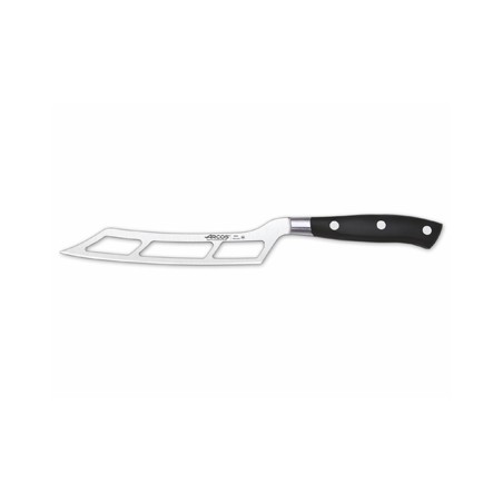 ARCOS SERIE RIVIERA NEGRO: CUCHILLO CORTA QUESO 145mm. Ref.232800