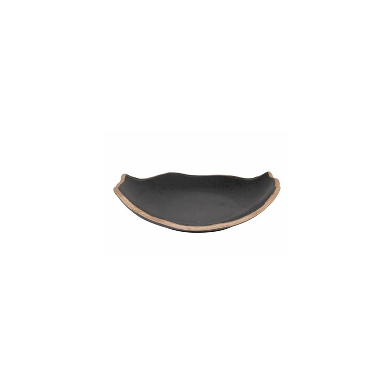 PURA SANGRE: SUCRO PLATO OVAL IRREGULAR 24X19Xh5cm. Ref.P965005