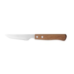 BASIC KNIVES: CUCHILLO CHULETERO MANGO MADERA 0.9mm. Ref.F03023