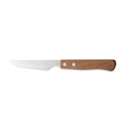 BASIC KNIVES: CUCHILLO CHULETERO MANGO MADERA 0.9mm. Ref.F03023