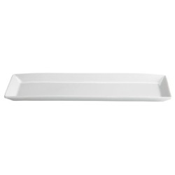 MING: BANDEJA BLANCA 30X12Cm. Ref.B2539