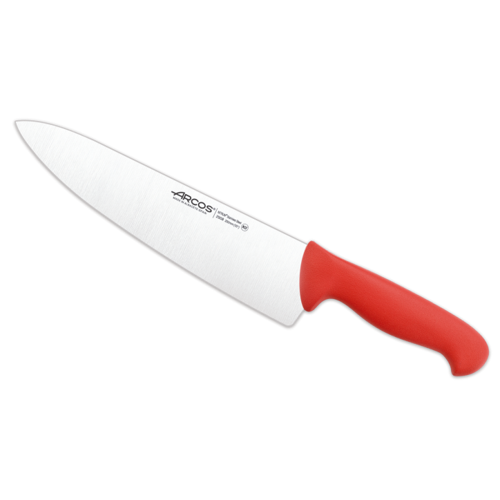 ARCOS SERIE INYECTADA: ROJO CUCHILLO COCINERO 250mm. Ref.290822