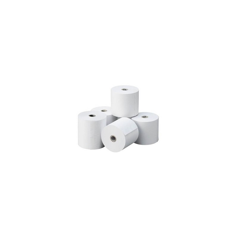 PAPEL TERMICO: ROLLO 80x80mm. (8 und.)