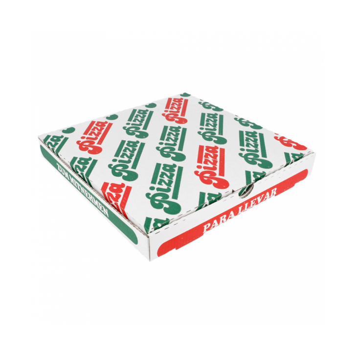 CAJA PIZZA MICROCANAL 26X26Xh3 5cm. (100uni.) Ref.148.27