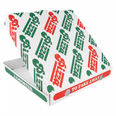 CAJA PIZZA MICROCANAL 32X32Xh3 5cm. (100uni.) Ref.148.29