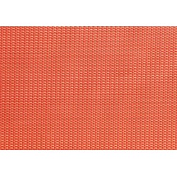 MANTELITO INDIVIDUAL DE MESA: NARANJA 45X33cm. plastico PVC Ref.60522