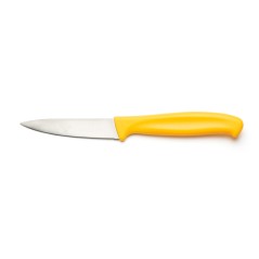 CUCHILLO PARA FRUTAS MICRODENTADO AMARILLO 88mm. Ref.7538