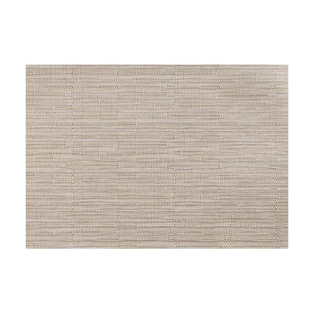 MANTELITO INDIVIDUAL DE MESA: BLANCO PERLA 45X33cm. plastico PVC Ref.60525