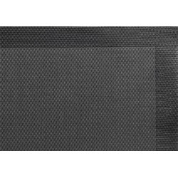 MANTELITO INDIVIDUAL DE MESA: MARCO NEGRO 45X33cm. plastico PVC Ref.60541