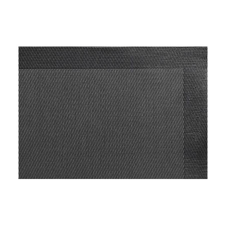 MANTELITO INDIVIDUAL DE MESA: MARCO NEGRO 45X33cm. plastico PVC Ref.60541