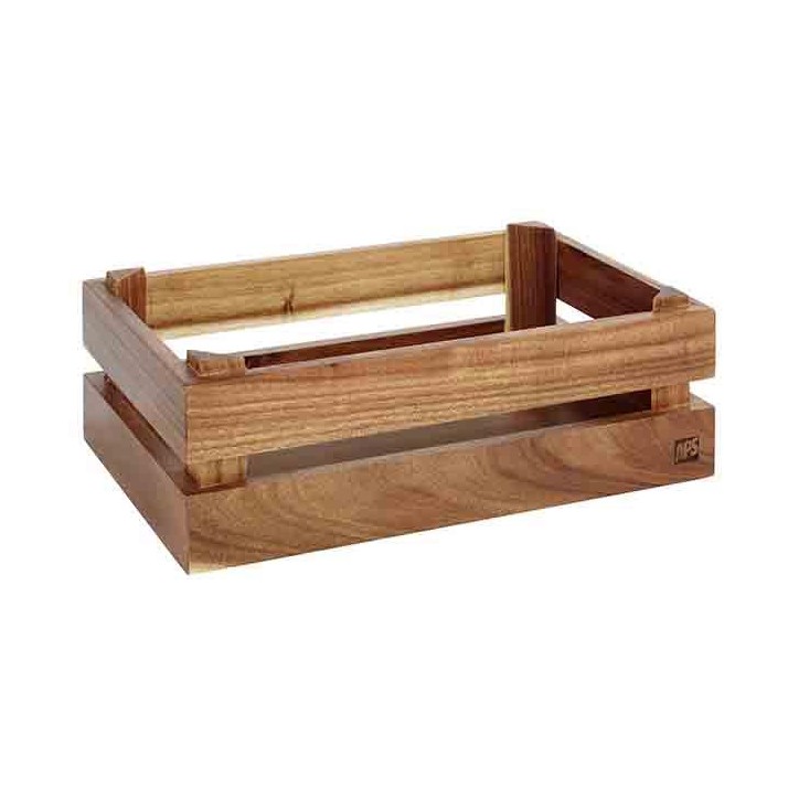 CAJA MADERA BUFFET GN 1 4 29X18 5Xh10 5cm. Ref.11622