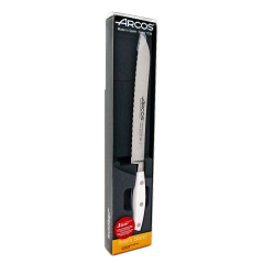 ARCOS SERIE RIVIERA BLANCO: CUCHILLO PANERO 200mm. FORJADO Ref.231324