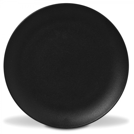 RAK NEOFUSION: PLATO LLANO VOLCANO NEGRO Ø31cm. Ref.NFNNPR31BK