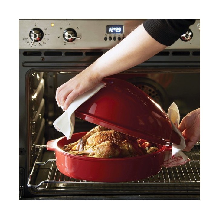 EMILE HENRY: HORNO ASADOR DE POLLOS ANTRACITA Ref.798444