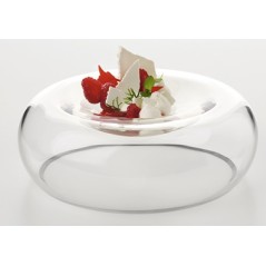 CHEFS COLLECTION: INFINITA CRISTAL PLATO DEGUSTACION Ø22cm. Ref.49000468