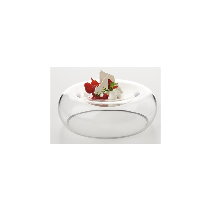 CHEFS COLLECTION: INFINITA CRISTAL PLATO DEGUSTACION Ø22cm. Ref.49000468