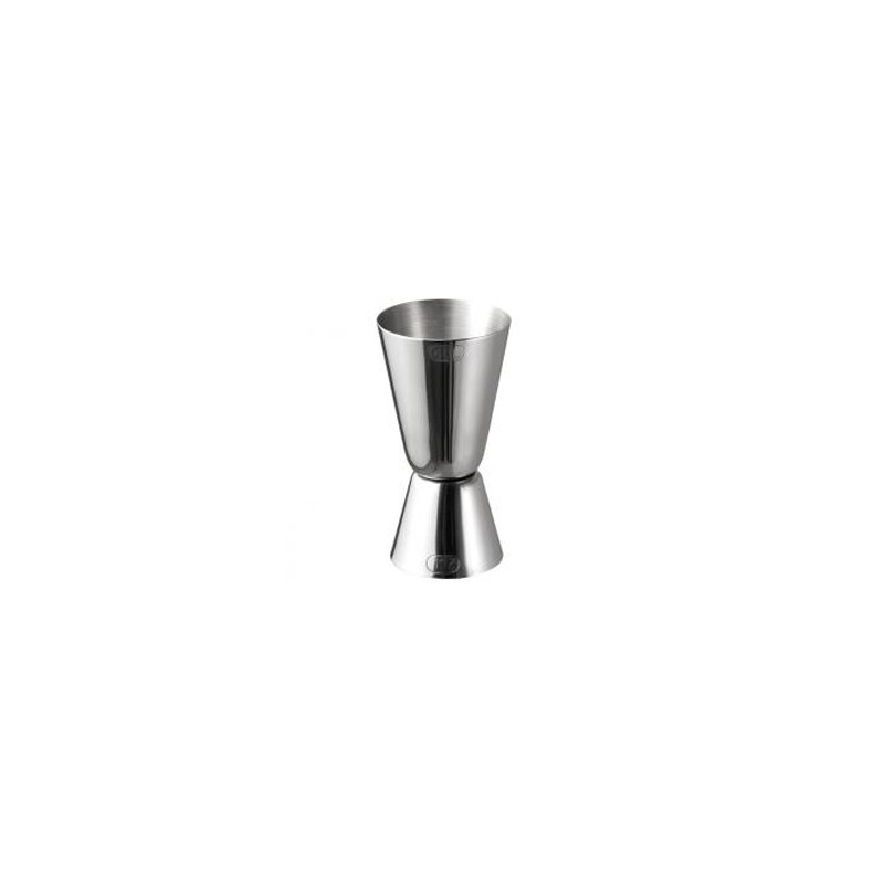 JIGGER MEDIDOR: 25 50ml. INOX  Ref.93112