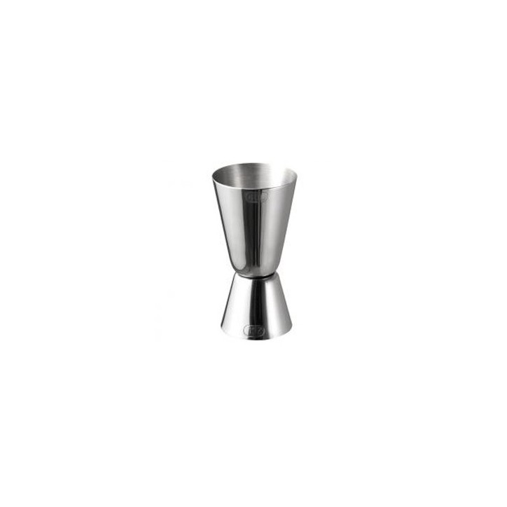 JIGGER MEDIDOR: 25 50ml. INOX  Ref.93112