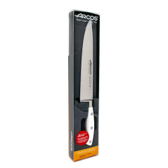 ARCOS SERIE RIVIERA BLANCO: CUCHILLO COCINERO 200mm. FORJADO Ref.233624