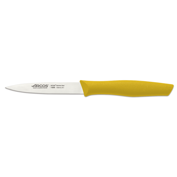 ARCOS SERIE INYECTADA: CUCHILLO MONDADOR 100mm. AMARILLO Ref.188625