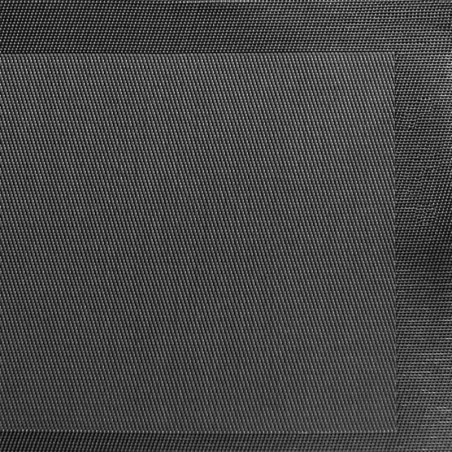 MANTELITO INDIVIDUAL DE MESA: MARCO NEGRO 45X33cm. plastico PVC Ref.60541