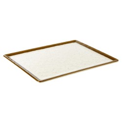 MELAMINA BANDEJA: STONE ART GN 1 2 32 5X26 5Xh2cm. Ref.84520