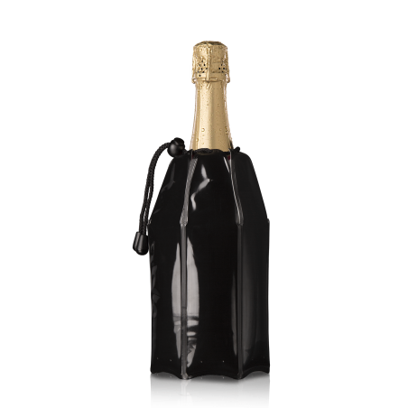 ENFRIADOR DE BOTELLA DE CAVA COLOR NEGRO Ref.3885460