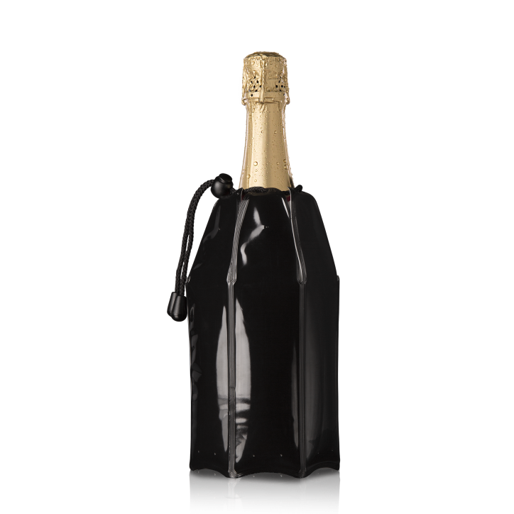 ENFRIADOR DE BOTELLA DE CAVA COLOR NEGRO Ref.3885460