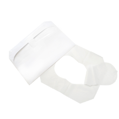 PRODUCTO DE ACOGIDA: PROTECTOR ASIENTO WC de papel 41x36CM. (250uni.) Ref.162.13