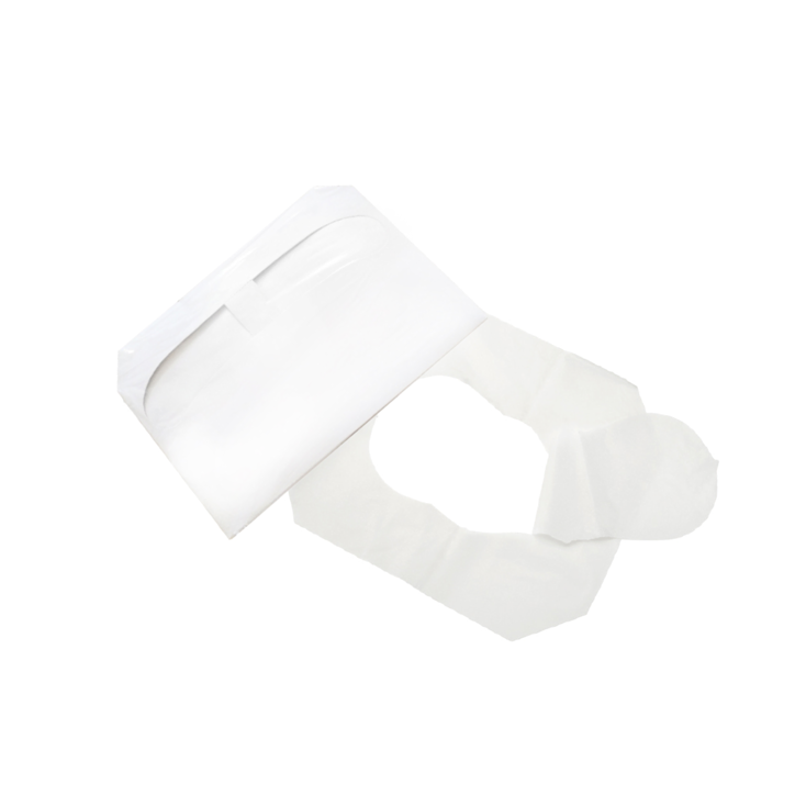 PRODUCTO DE ACOGIDA: PROTECTOR ASIENTO WC de papel 41x36CM. (250uni.) Ref.162.13