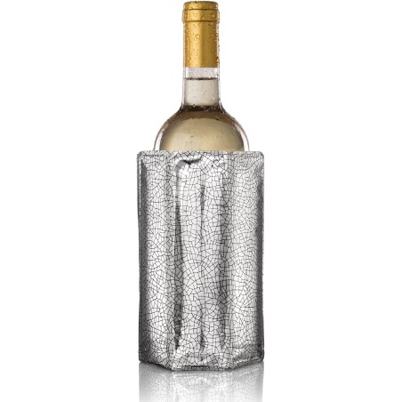 ENFRIADOR DE BOTELLAS DE VINO COLOR PLATA VacuVin Ref.6880562