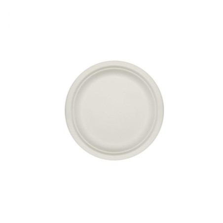 ECOLINE CANA DE AZUCAR: PLATO REDONDO Ø150mm. (50Uds.) Ref.PLPABI000006