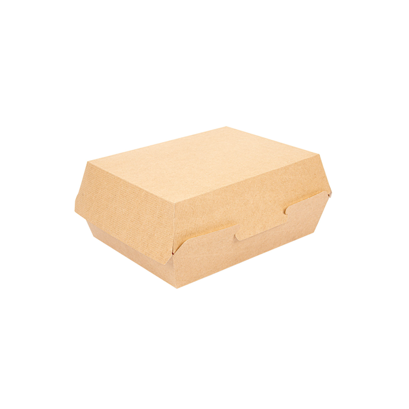 ECOLINE CARTON: CAJA LUNCH BOX KRAFT ONDULADO 22 5X17Xh85mm. (50 uds.) Ref.234.31