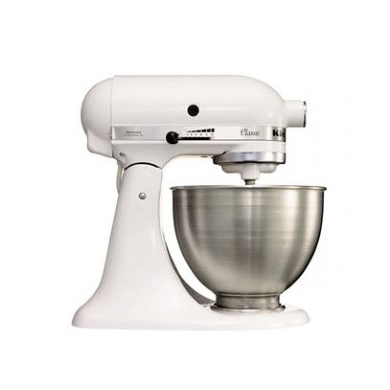 KITCHENAID ROBOT CLASSIC BLANCO CON 4 ACCESORIOS Ref.5K45SS