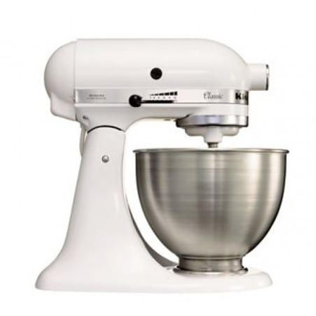 KITCHENAID ROBOT CLASSIC BLANCO CON 4 ACCESORIOS Ref.5K45SS